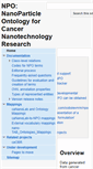 Mobile Screenshot of nano-ontology.org